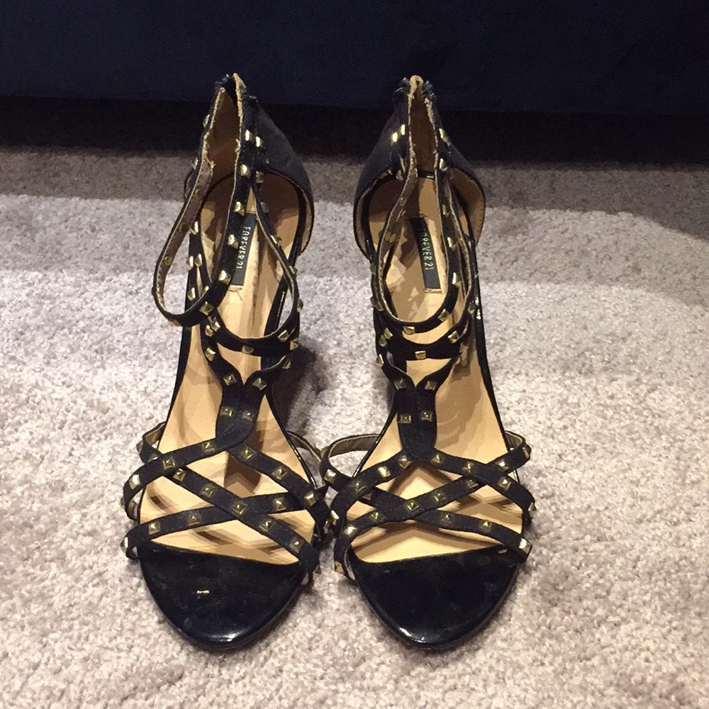 Forever 21 studded heals